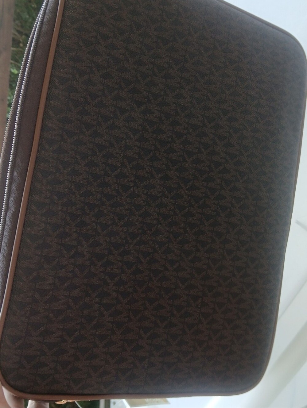 Michael Kors Gold Care Cards Inside Laptop Case
